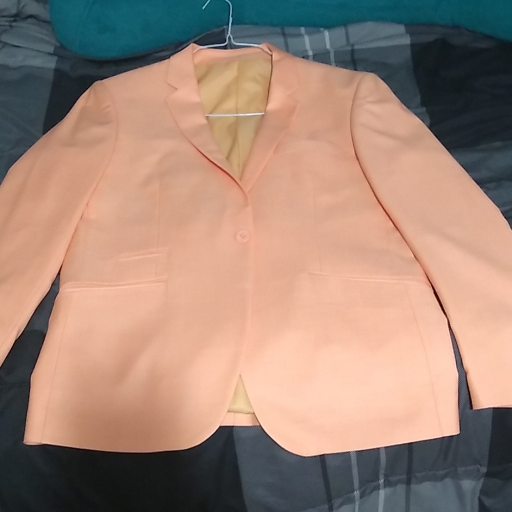 Peach suit Jacket